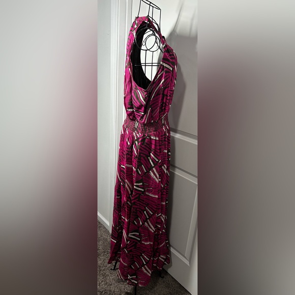 Anthropologie Maeve Kelli Halter Maxi Dress - Picture 6 of 7